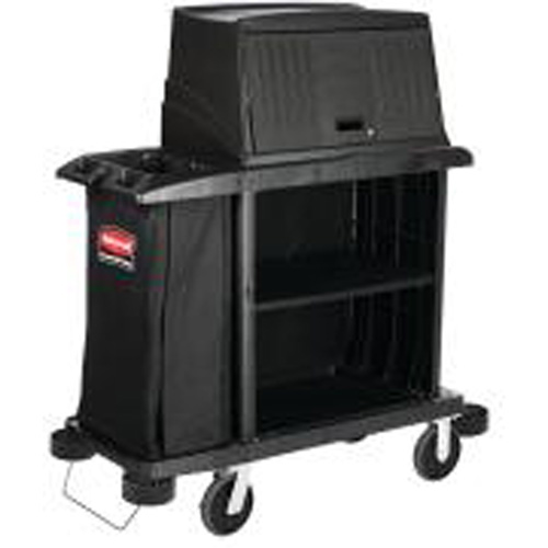 Chariot d'entretien m&eacute;nager compact sup&eacute;rieur Ontario Safety Products