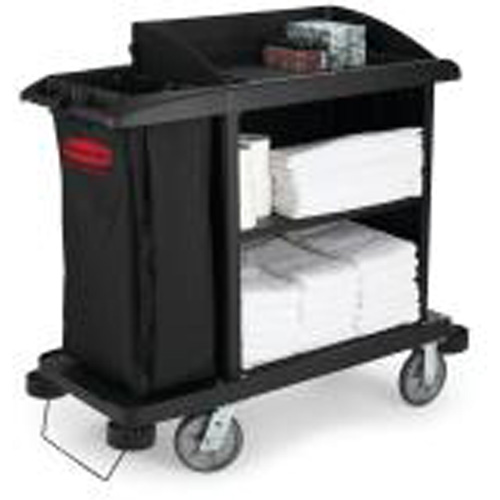 Chariot d'entretien m&eacute;nager compact sup&eacute;rieur Ontario Safety Products