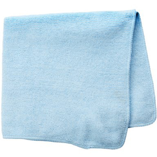Light Commercial Cleaning Cloth, Microfibre, Blue Ontario Safety Products
