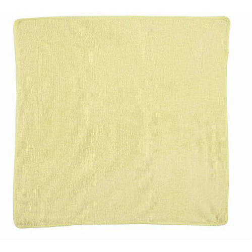 Chiffon de nettoyage pour travaux l&eacute;gers, Microfibre, Jaune Ontario Safety Products