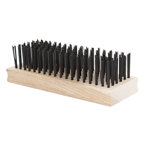 Brosse, Acier, 18 x 6 rangs de fils, Longueur 6" Ontario Safety Products