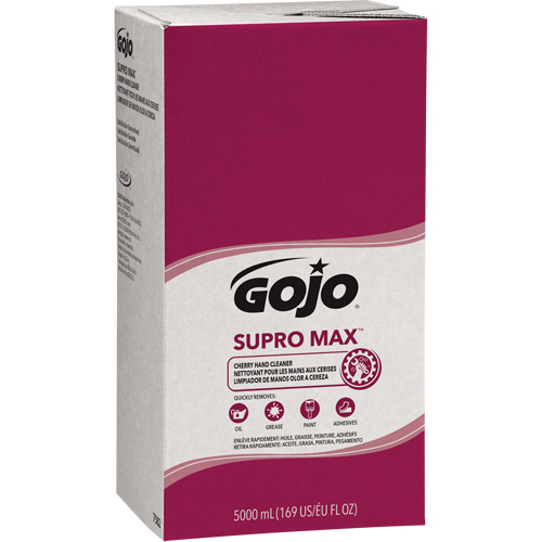 SUPRO MAX Hand Cleaner or GOJO&reg; PRO TDX Dispenser, Lotion, 5000 ml, Refill, Cherry Ontario Safety Products