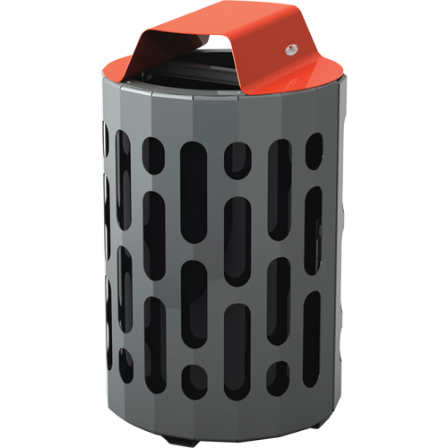 2020 Stingray Waste Receptacles, Metal, 42 US gal. Ontario Safety Products