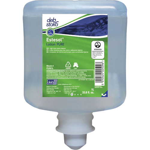 Estesol&reg; Pure Light-Duty Hand Cleaner, Cream, 1 L, Refill, Fresh Scent Ontario Safety Products