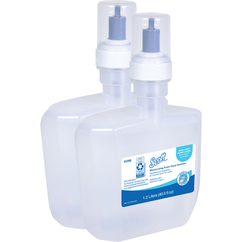 D&eacute;sinfectant moussant et hydratant pour les mains Pro de Scott, 1200 ml, Cartouche de recharge, 62% alcool Ontario Safety Products