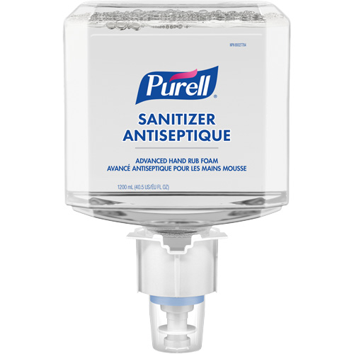 D&eacute;sinfectant pour les mains avanc&eacute; en mousse ES6, 1200 ml, Cartouche de recharge, 70 % alcool Ontario Safety Products