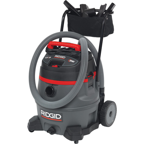 Aspirateur industriel avec chariot NXT, Secs-humides, 6 CV, 14 gal. US (53 litres) Ontario Safety Products