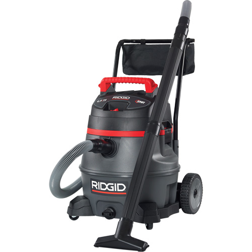 Aspirateur industriel avec chariot NXT, Secs-humides, 6 CV, 14 gal. US (53 litres) Ontario Safety Products