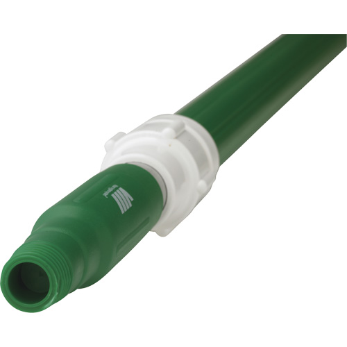 Deck Scrub Handle, Brush/Pad Holder, Green, Telescopic, 62"-113" L Ontario Safety Products