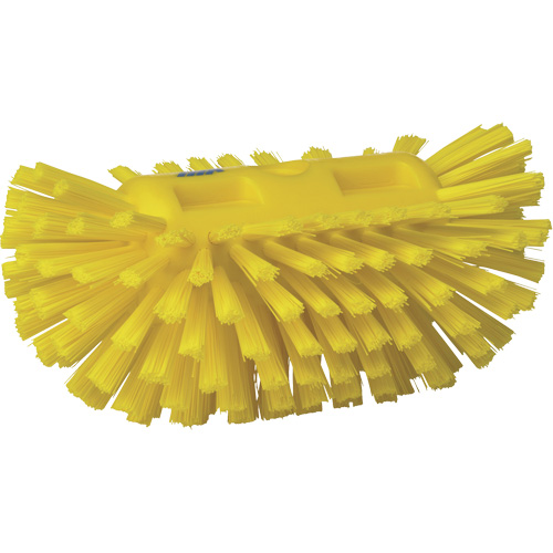 Tank Brush, Stiff Bristles, 8-1/4" Long, Yellow Ontario Safety Products