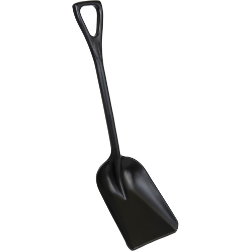 Pelle hygi&eacute;nique monopi&egrave;ce, Lame 10" x 6", Longueur de 37-1/2", Plastique, Noir Ontario Safety Products