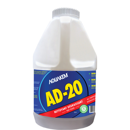 Nettoyant & d&eacute;graissant AD-20, Cruche Ontario Safety Products