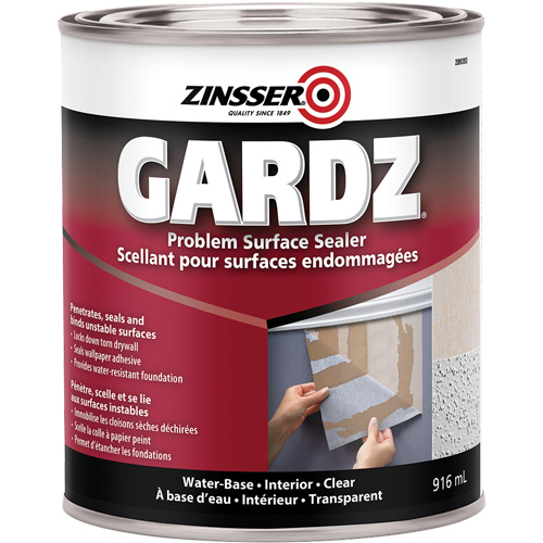 Gardz&reg; Problem Surface Sealer, 3.61 L, Can, Clear Ontario Safety Products