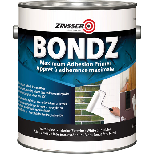 Appr&ecirc;t &agrave; adh&eacute;rence maximale Bondz, 3,78 L, Gallon, Blanc Ontario Safety Products