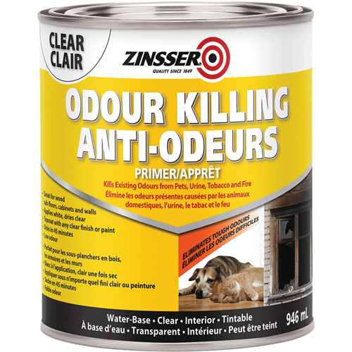 Odour Killing Primer, 946 ml, Can, Clear Ontario Safety Products