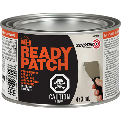 Ready Patch Spackling & Patching Compound, 473 ml, Can Ontario Safety Products