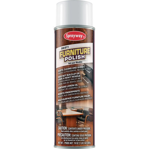 Furniture Polish, 20 oz., Aerosol Can Ontario Safety Products