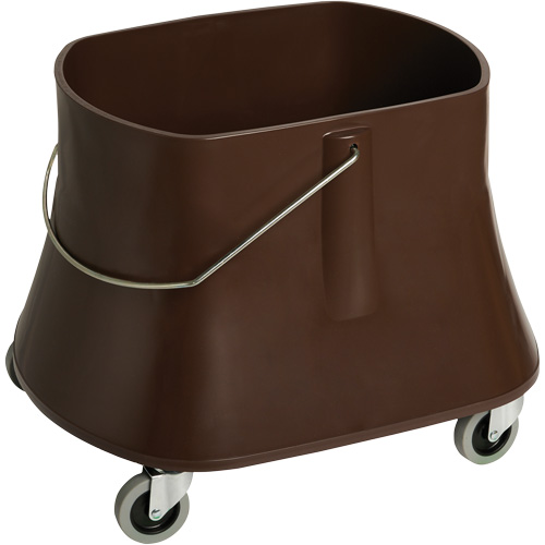 Champ Mop Bucket, 10 US Gal. (40 qt.) Capacity, Brown Ontario Safety Products