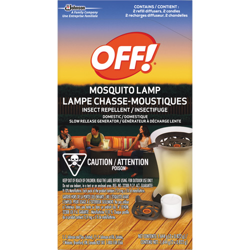 Recharge pour lampe chasse-moustiques Off! PowerPad, Sans DEET, Recharge,  Ontario Safety Products