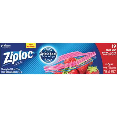 Sacs d'emballage Ziploc Ontario Safety Products
