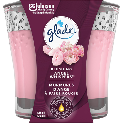 Chandelle en pot Glade, Murmures d'ange Ontario Safety Products