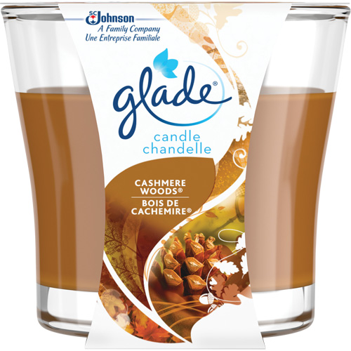 Chandelle en pot Glade, Bois de cachemire Ontario Safety Products