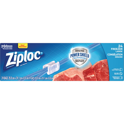 Ziploc&reg; Slider Freezer Bags Ontario Safety Products