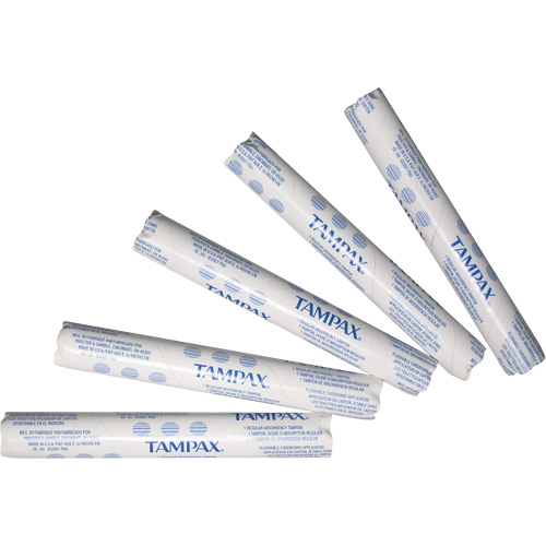 Tampons hygi&eacute;niques r&eacute;guliers Tampax Ontario Safety Products
