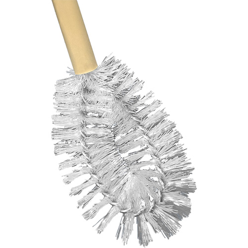 Brosse &agrave; cuvettes HD &agrave; broche torsad&eacute;e, 20" l, Soies Polypropyl&egrave;ne, Jaune Ontario Safety Products