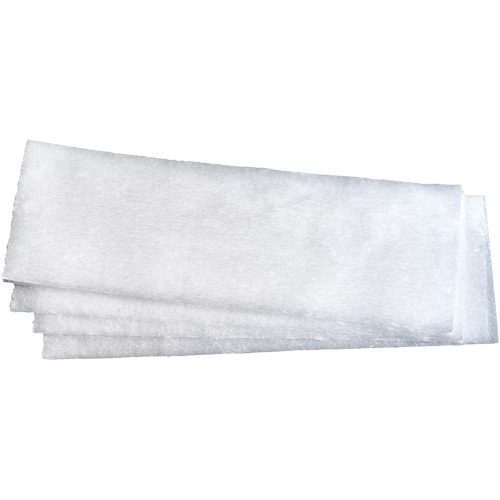 Static Attack Mop Sheets, Polyethylene, White Ontario Safety Products