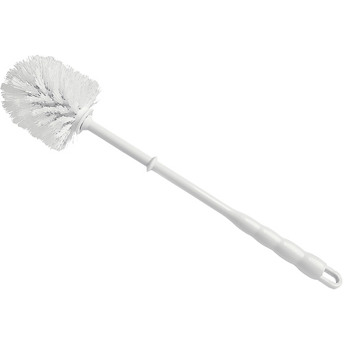 Brosse &agrave; cuvettes, 15-1/2" l, Soies Polypropyl&egrave;ne, Rouge/Blanc Ontario Safety Products