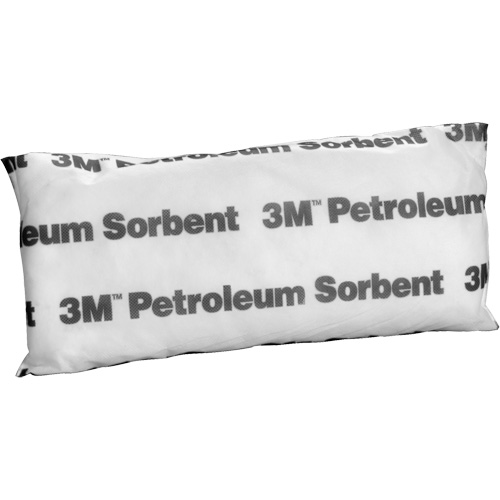 Petit tampon absorbant pour produits p&eacute;troliers, Huile seulement, 15" lo x 7" la, 12,7 gal absorption/pqt Ontario Safety Products