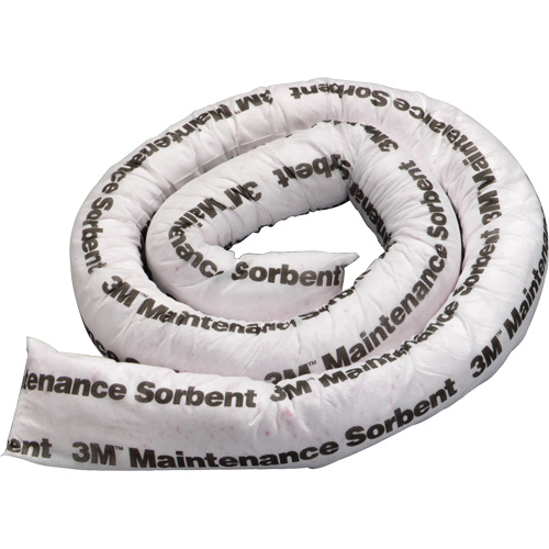 Mini-barri&egrave;re de pollution absorbante pour maintenance, Universel, 8' lo x 3" la, Absorption 15,6 gal Ontario Safety Products