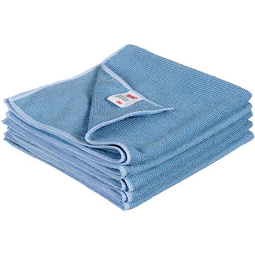 Chiffon de nettoyage haute performance Scotch-Brite, Microfibre, Bleu Ontario Safety Products