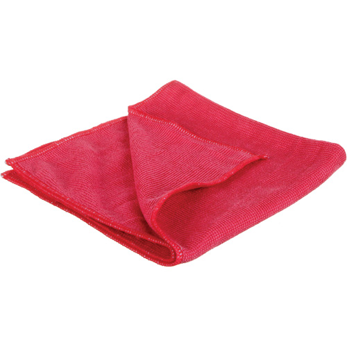 Chiffon de nettoyage haute performance Scotch-Brite, Microfibre, Rouge Ontario Safety Products