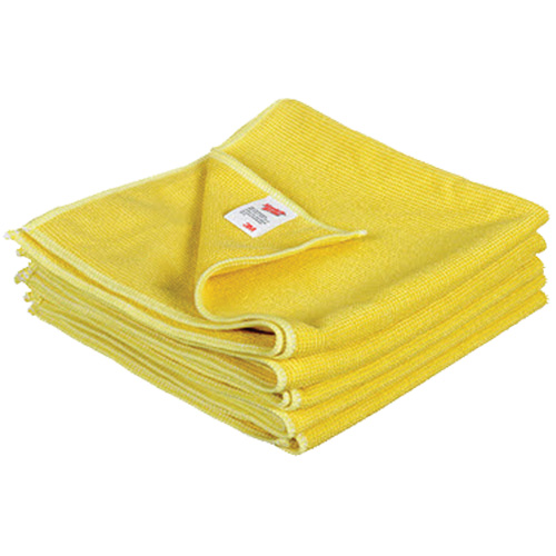 Scotch-Brite High Performance Cleaning Cloth, Microfibre, Yellow Ontario Safety Products