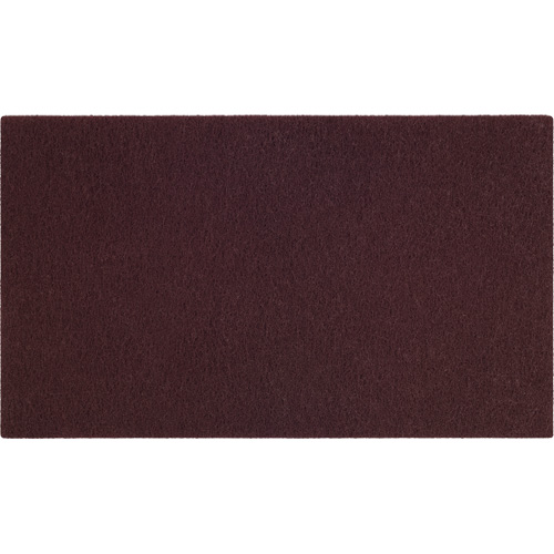 Natural Blend Pad, 14" x 20", Scrubbing, Maroon Ontario Safety Products