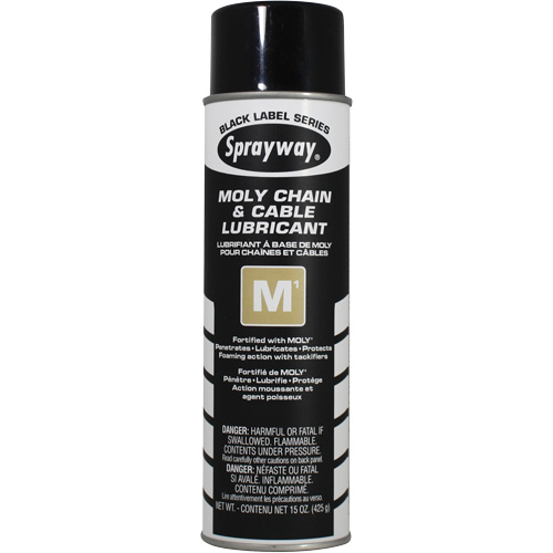 M1 Moly Chain & Cable Lubricant, Aerosol Can Ontario Safety Products