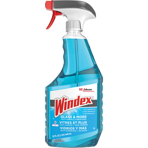Nettoyant pour verre Windex avec Ammonia-D, 32 oz liq., Bouteille &agrave; g&acirc;chette Ontario Safety Products
