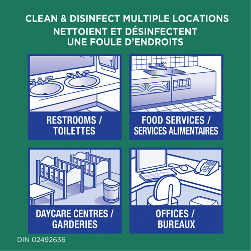 Lingettes d&eacute;sinfectantes, 75 lingettes Ontario Safety Products