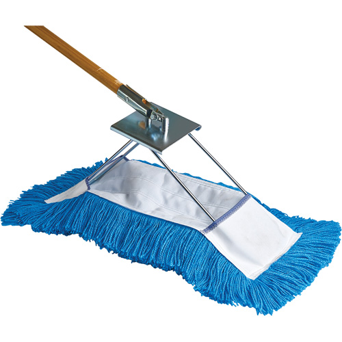 Static-H Breakaway Dust Mop, Slip On Style, Nylon, 18" L x 5" W Ontario Safety Products