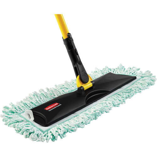 Hygen Fringed Dust Pad, Hook and Loop Style, Microfibre, 52" L x 9" W Ontario Safety Products