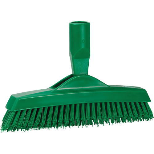 Grout Brush, Stiff Bristles, 9-1/4" Long, Green Ontario Safety Products