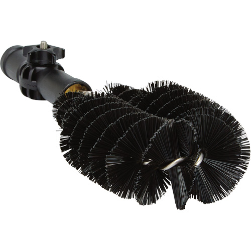 Drain Cleaning Brush, Stiff Bristles, 11" Long, Black Ontario Safety Products