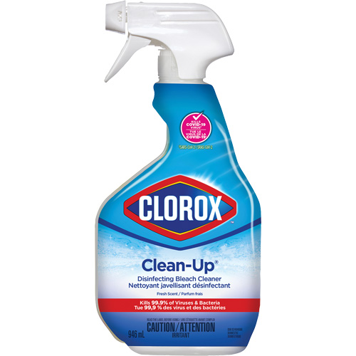 Nettoyant javellisant d&eacute;sinfectant Clean-Up en vaporisateur, 946 ml, Bouteille &agrave; g&acirc;chette Ontario Safety Products