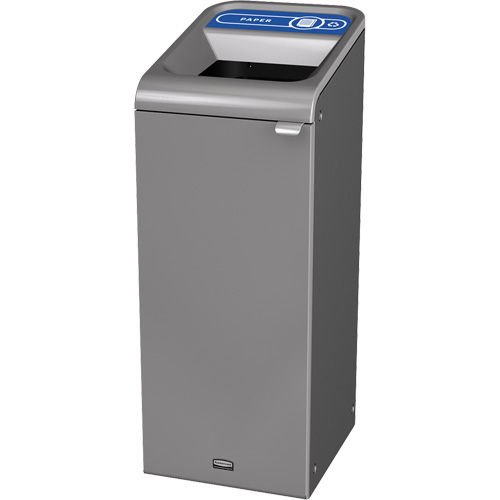 Conteneur pour d&eacute;chets de papier Configure, Vrac/Bord de rue/De bureau, Acier, 15 gal. US Ontario Safety Products
