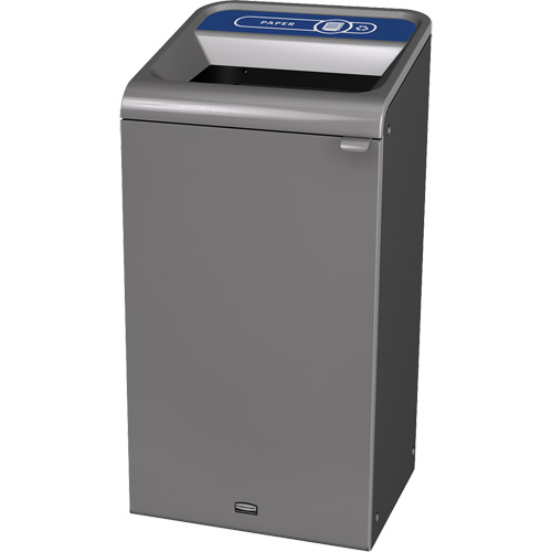 Conteneur pour d&eacute;chets de papier Configure, Vrac/Bord de rue/De bureau, Acier, 23 gal. US Ontario Safety Products