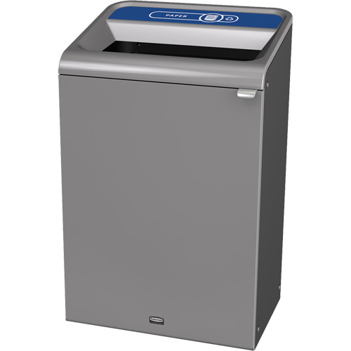 Conteneur pour d&eacute;chets de papier Configure, Vrac/Bord de rue/De bureau, Acier, 33 gal. US Ontario Safety Products