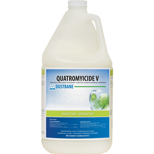 Quatromyicide V Disinfectant, Sanitizer & Deodorizer, 4 L, Jug Ontario Safety Products