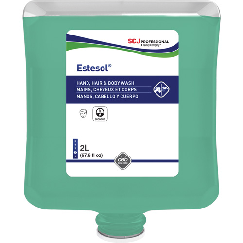 Estesol&reg; Hand, Hair and Body Cleaner, 2 L, Rain Forest, Plastic Cartridge Ontario Safety Products